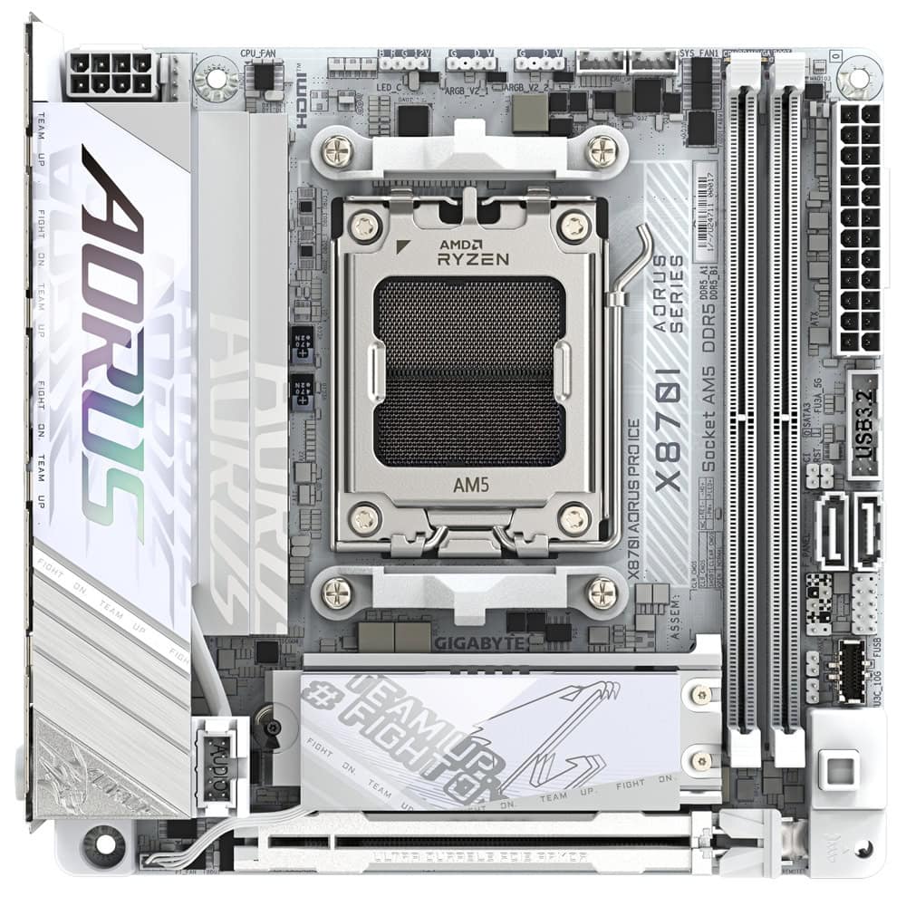 Gigabyte X870I AORUS PRO ICE | JAR Computers Gigabyte X870I AORUS PRO ICE