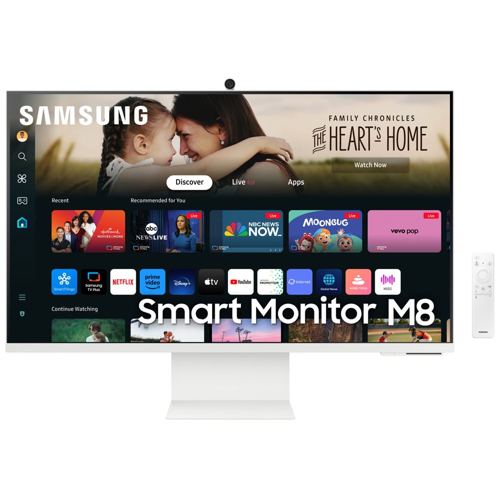 Samsung Smart Monitor M8 (2024) LS32DM801UUXDU | JAR Computers Samsung Smart Monitor M8 (2024) LS32DM801UUXDU