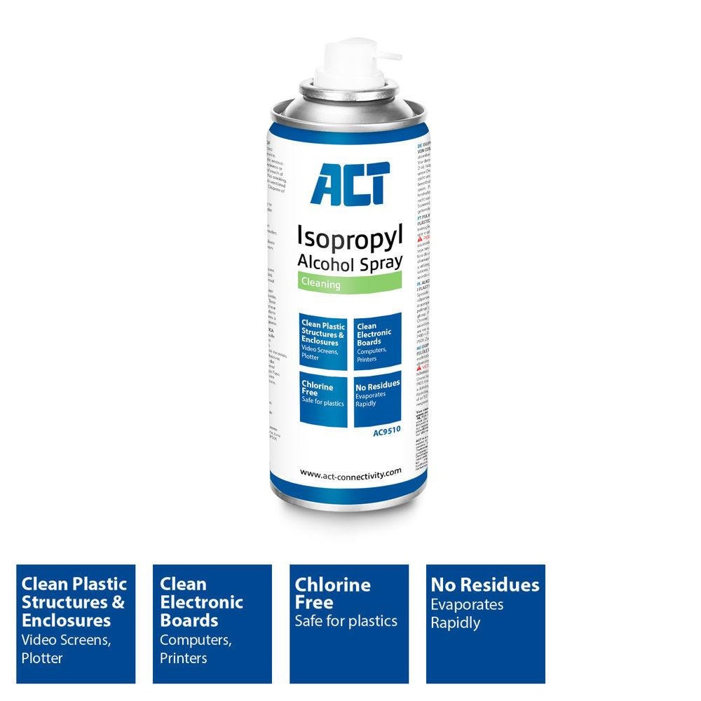 почистващ спрей act ac9510 | JAR Computers почистващ спрей act ac9510