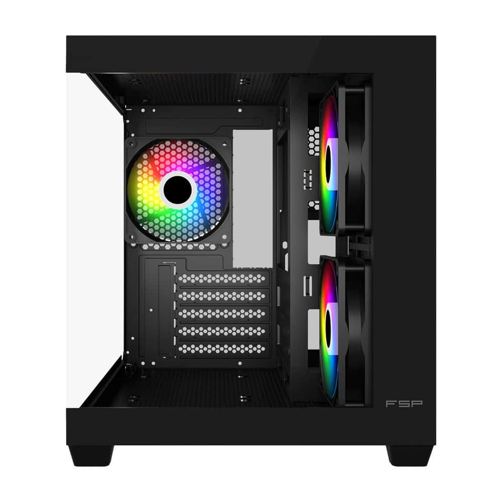 Кутия Fortron S140-BA черна