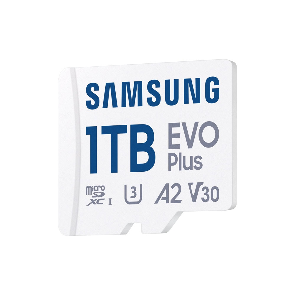 Samsung 1TB microSD Card EVO Plus MB-MC1T0SA/EU | JAR Computers Samsung 1TB microSD Card EVO Plus MB-MC1T0SA/EU