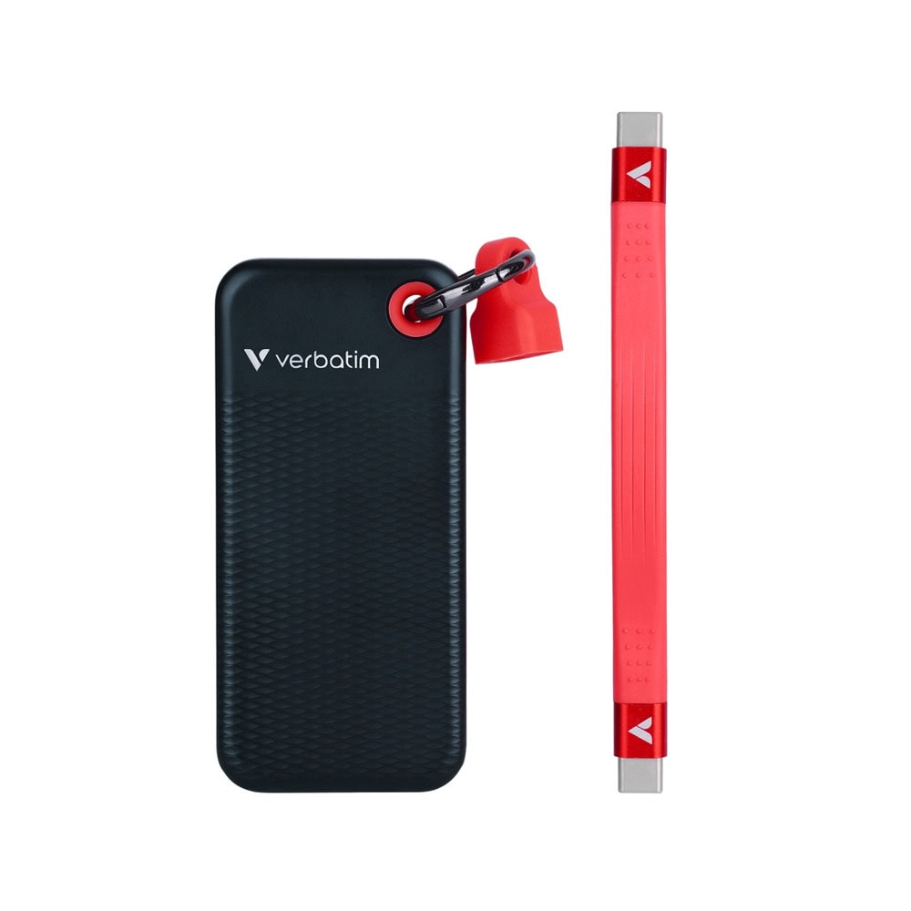 Verbatim Pocket SSD Black/Red 32192