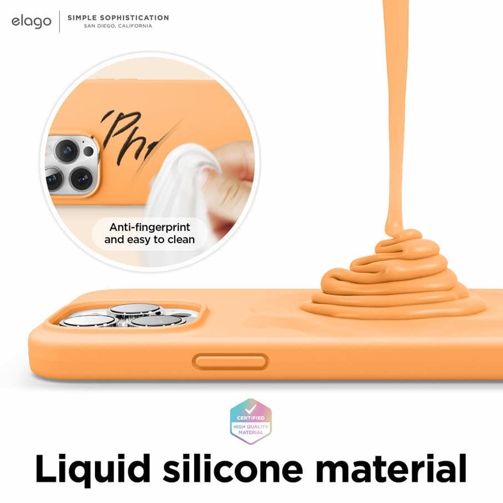 Elago Soft Silicone Case ES13SC61PRO-OR