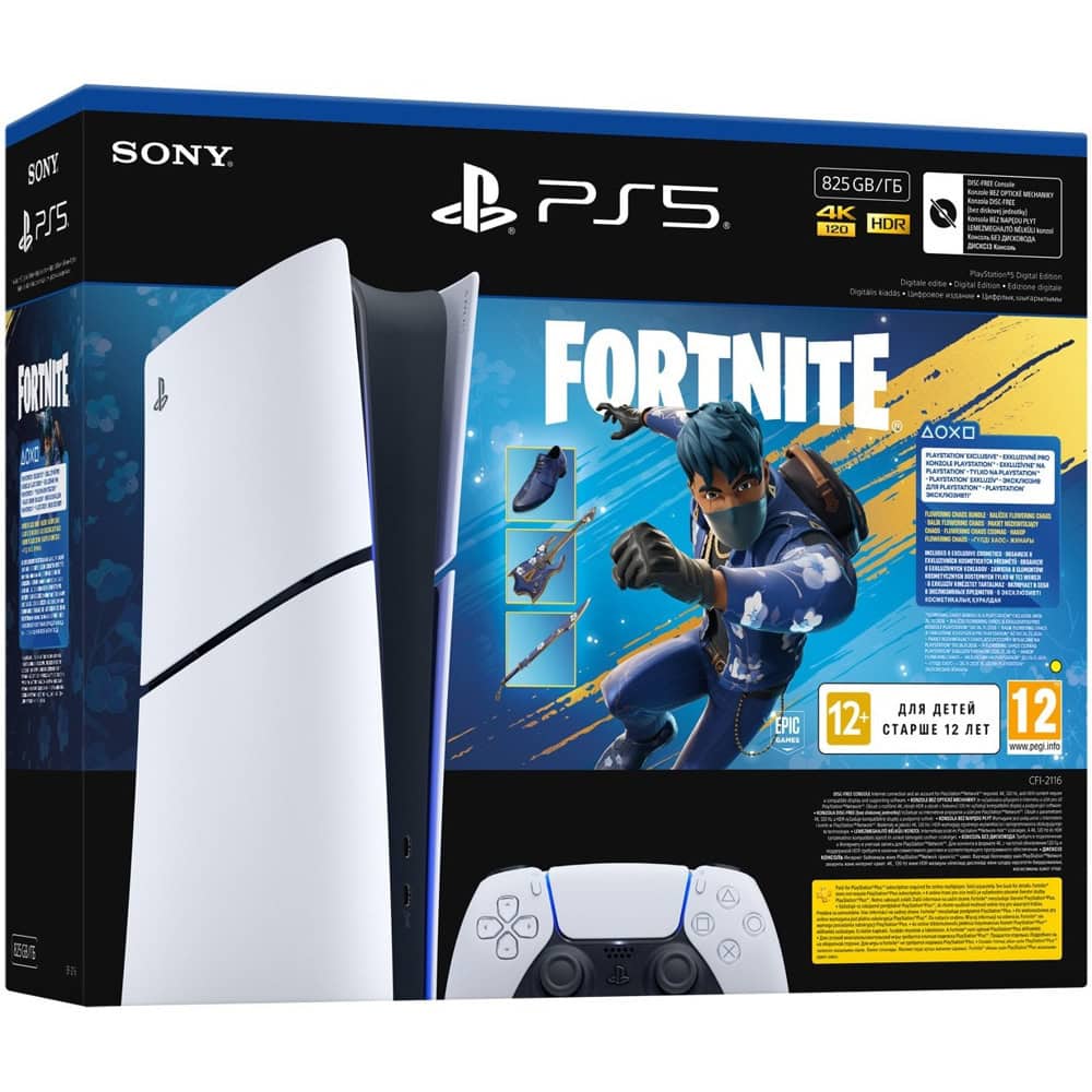 PlayStation 5 (Slim) - DE Fortnite Flowering Chaos