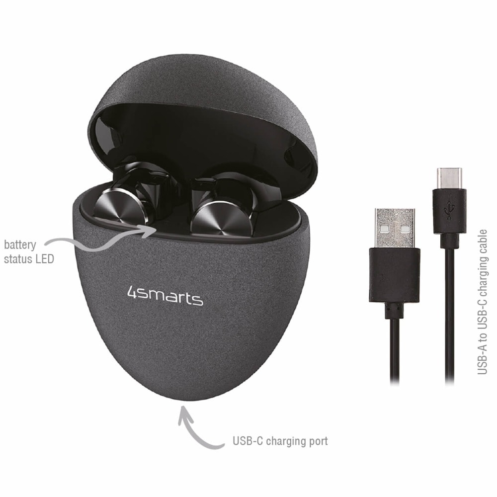 4smarts TWS Bluetooth Headphones Pebble 4S478585