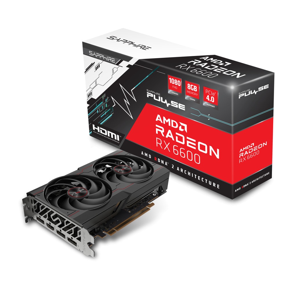 Sapphire Radeon RX-6600 Pulse 8GB