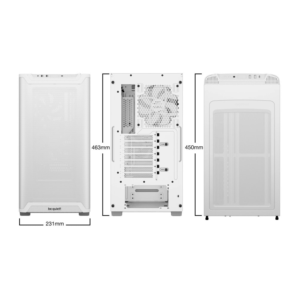 be quiet! Pure Base 501 Airflow White BG075