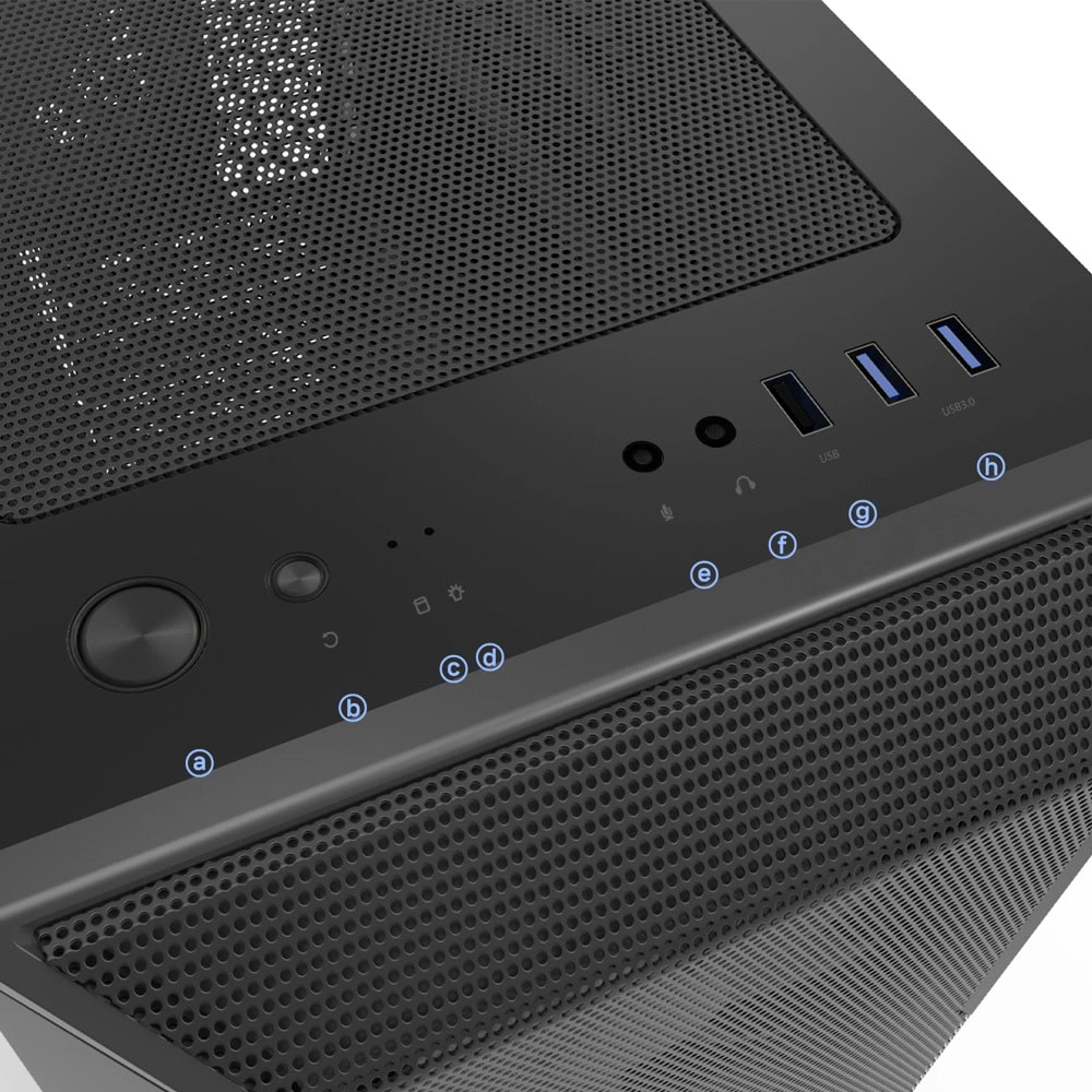 Кутия Zalman i3 NEO ARGB черна