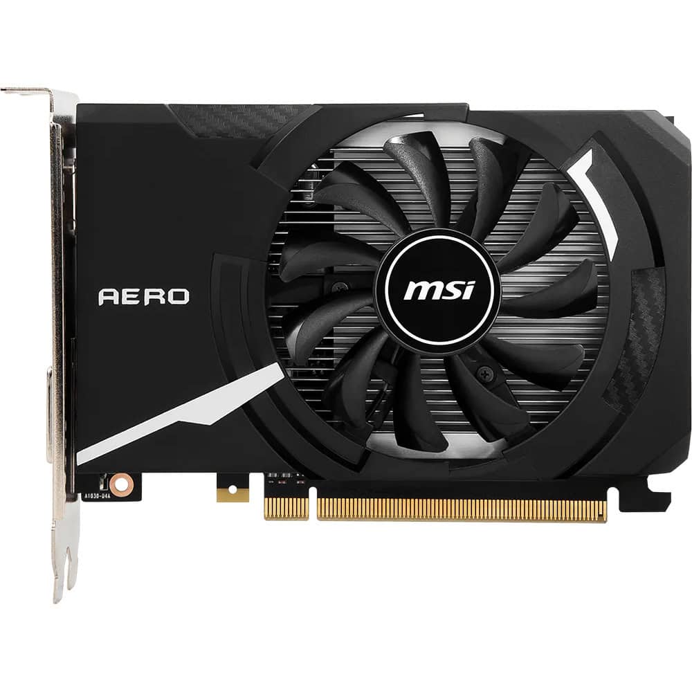 MSI GeForce GT1030 AERO ITX 2GD4 OC | JAR Computers MSI GeForce GT1030 AERO ITX 2GD4 OC