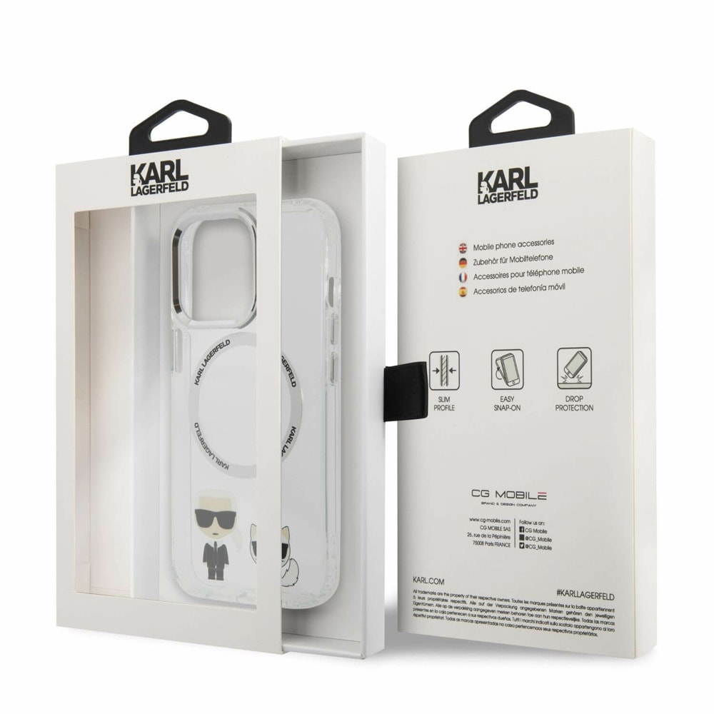 Karl & Choupette MagSafe за iPhone 13 Pro