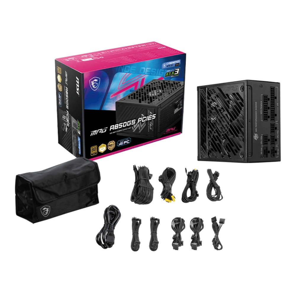 Захранване MSI MPG A850GS PCIE5
