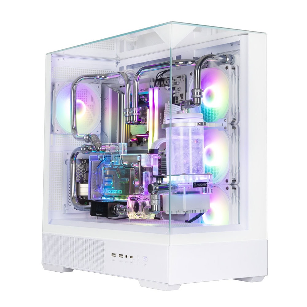 zalman p40 prism plus white | JAR Computers zalman p40 prism plus white