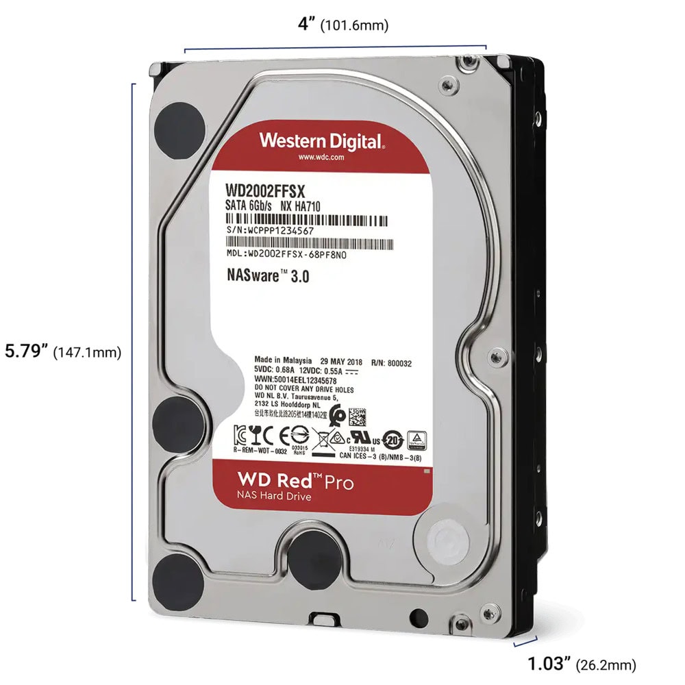 Western Digital 26TB WD260KFGX | JAR Computers Western Digital 26TB WD260KFGX