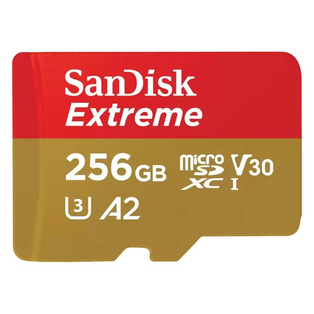 SanDisk Extreme microSDXC 256GB SDSQXAV-256G-GN6MA