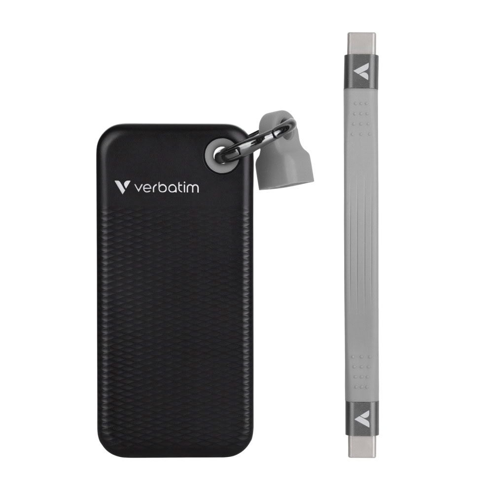 verbatim pocket ssd usb 3.2 512gb black/grey | JAR Computers verbatim pocket ssd usb 3.2 512gb black/grey