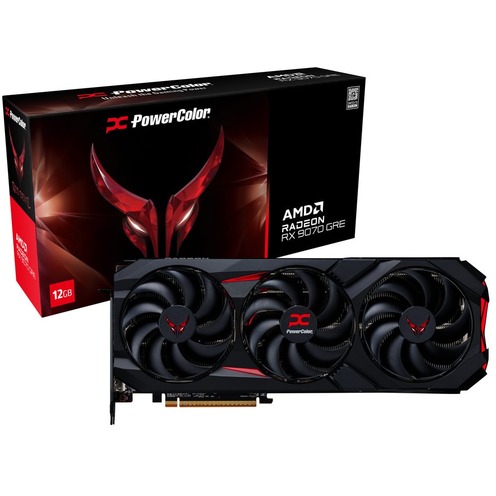 видео карта powercolor red devil rx 9070 gre 12gb