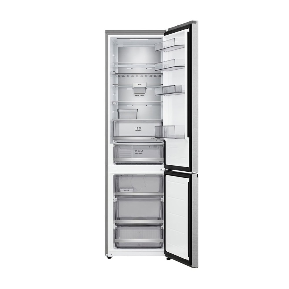 хладилник с фризер lg gbbs726amb