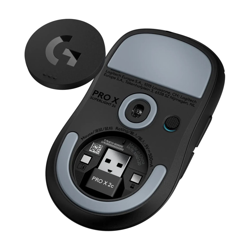 Logitech Pro X Superlight 2c Black 910-007531