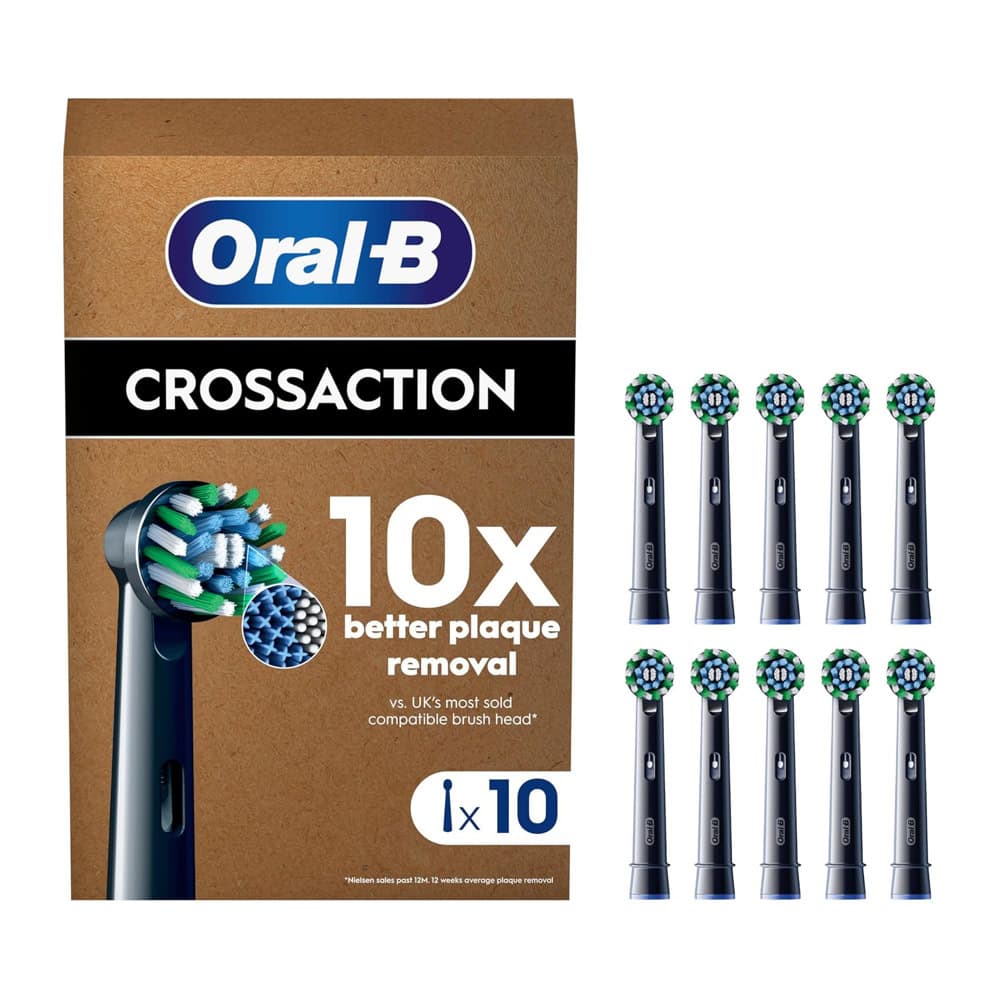 Oral-B Cross Action 10pcs Black