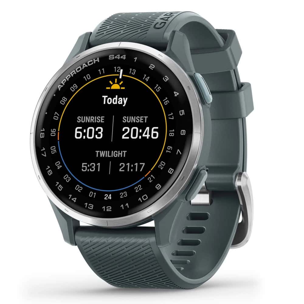 Garmin Approach S44 Silver Aluminium Twilight