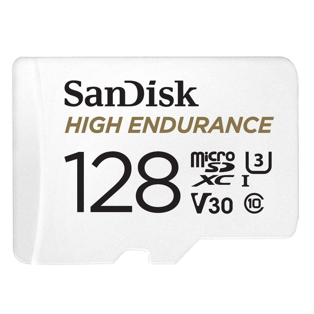 microSD SanDisk High Endurance V30 Class 10 128GB