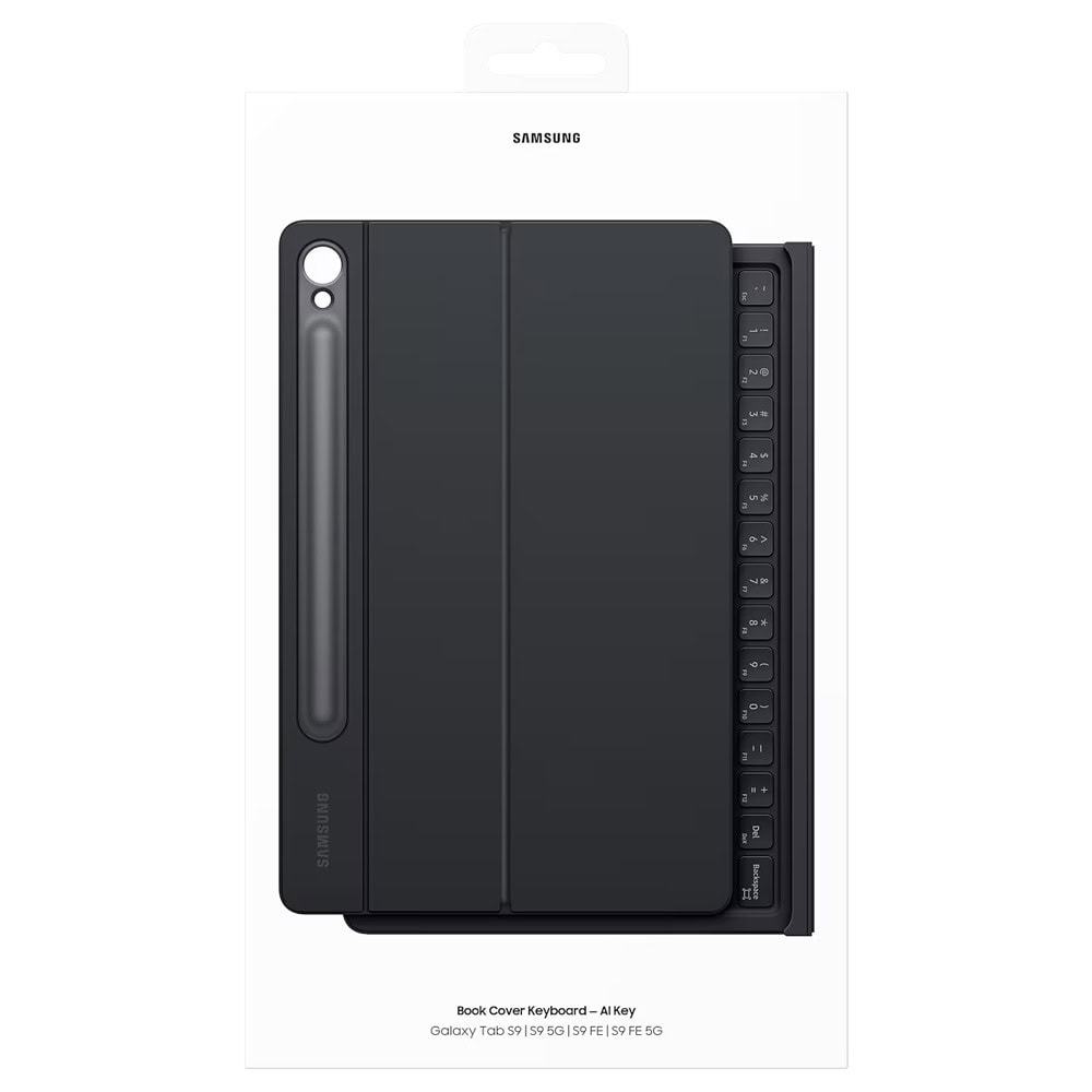 Samsung Book Cover Keyboard Galaxy Tab S9 BLK DX72