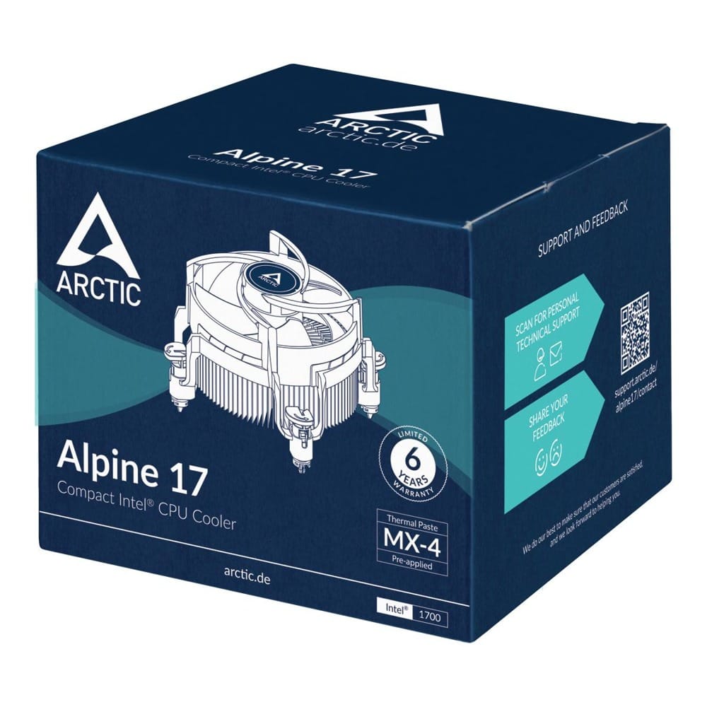 Охладител за процесор Arctic Alpine 17 LGA1700