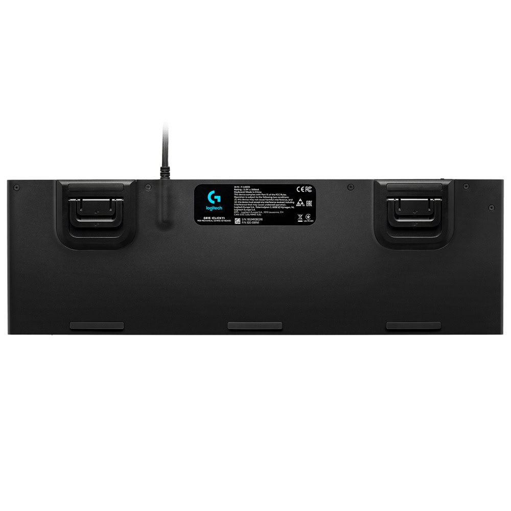 Logitech G815 UK clicky switches black