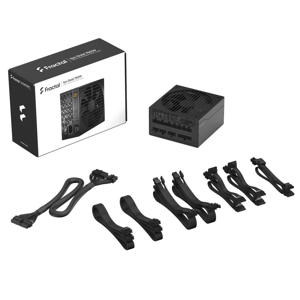 fractal design ion 3 750w black fd-p-ia3g-750