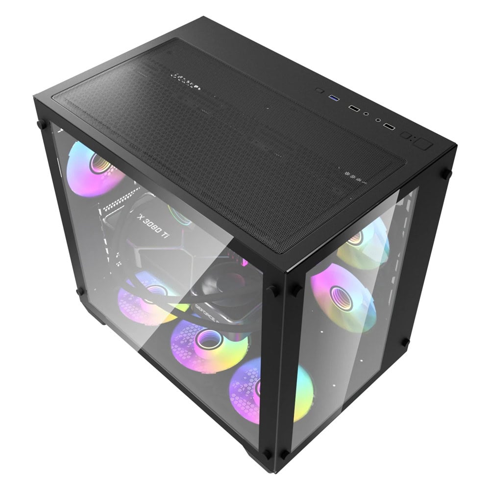 Кутия Aigo C285 черна