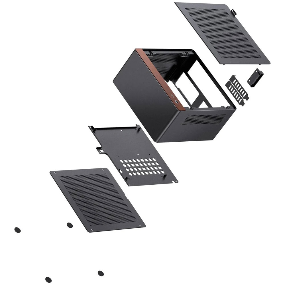 кутия jonsbo nv10 black gejb-161 | JAR Computers кутия jonsbo nv10 black gejb-161