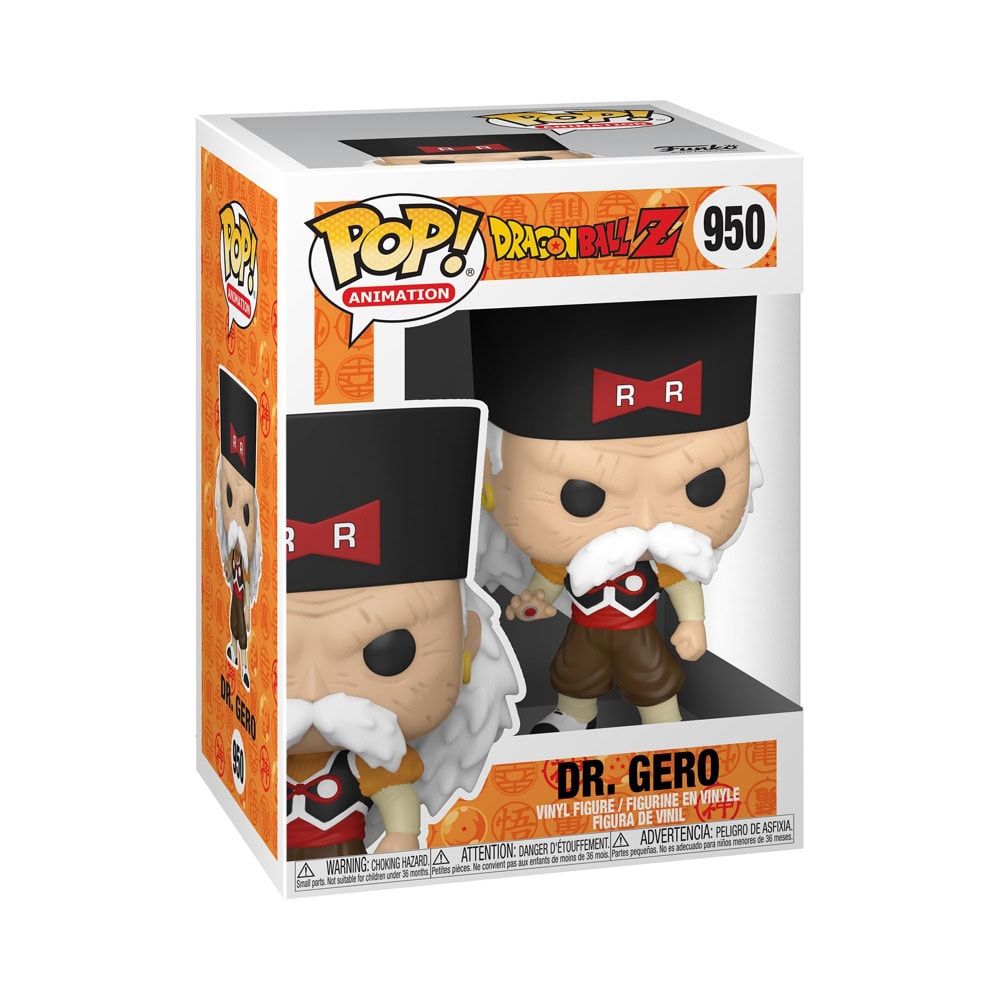 funko pop! animation: dragon ball - dr. gero