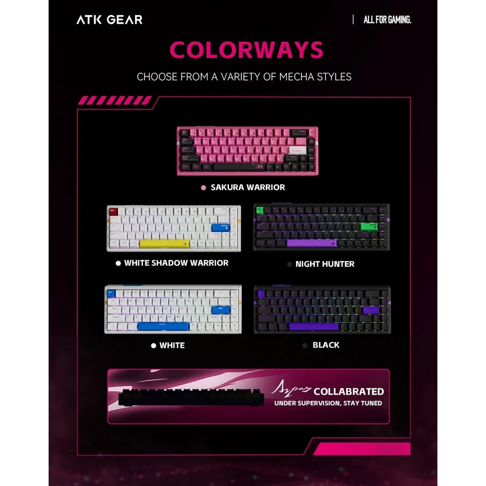 Клавиатура ATK RS6 Ultra механична