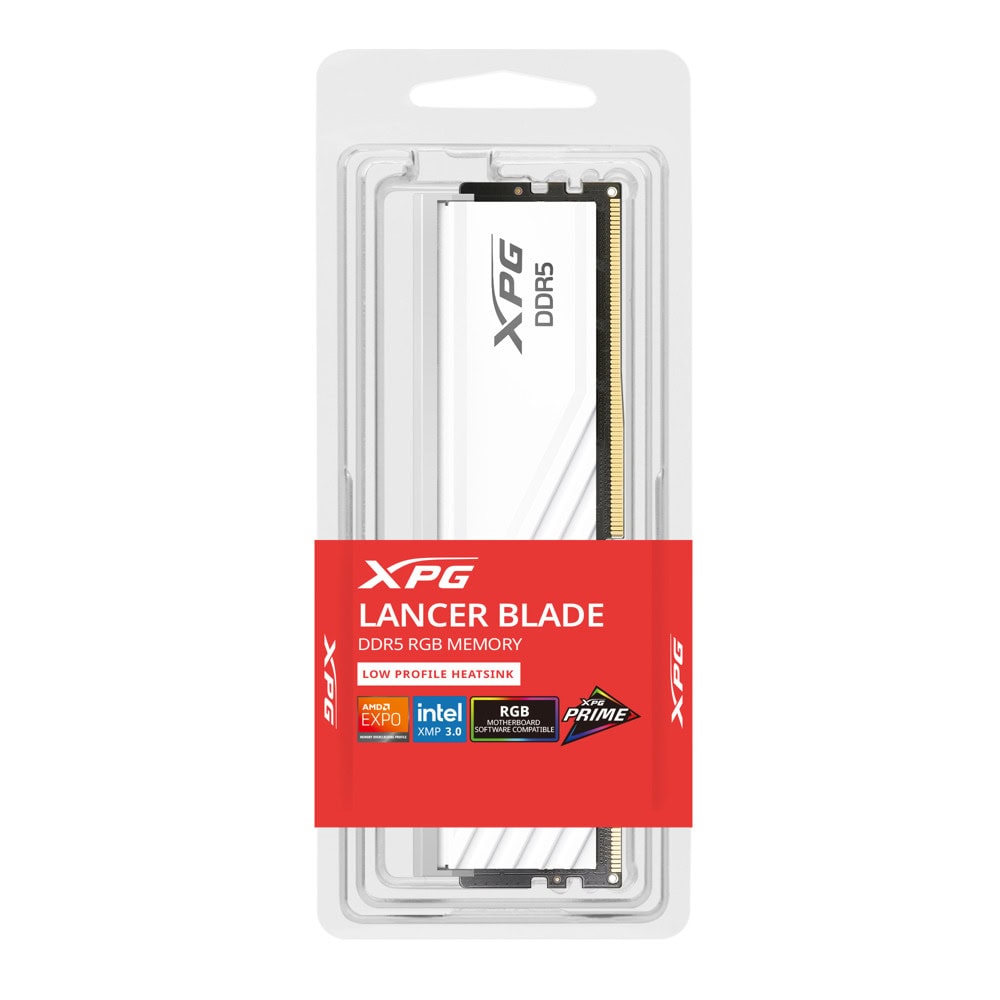 A-Data XPG Lancer Blade RGB White 16GB 6000MT/s