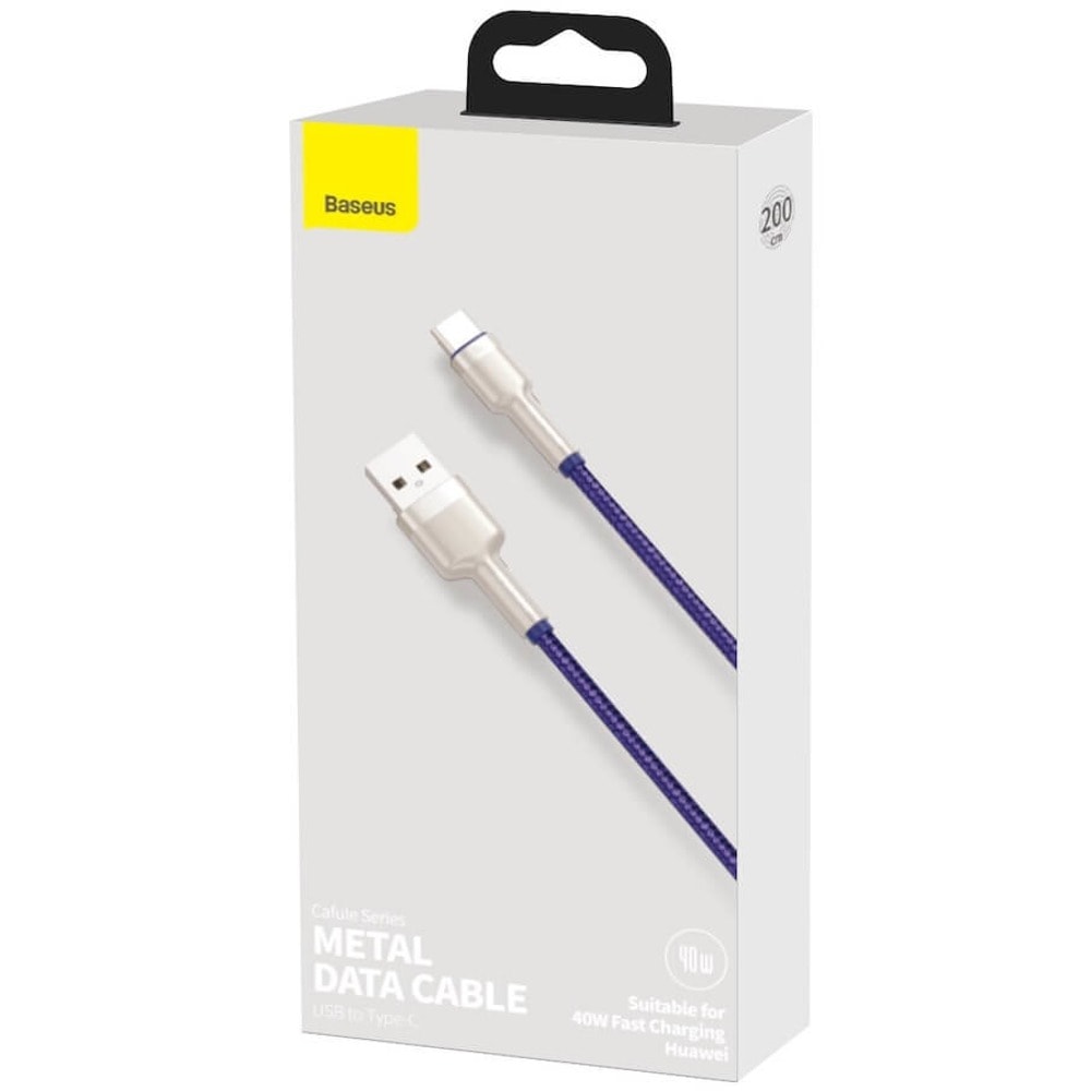 Baseus Cafule Metal Series USB-A to USB-C Cable