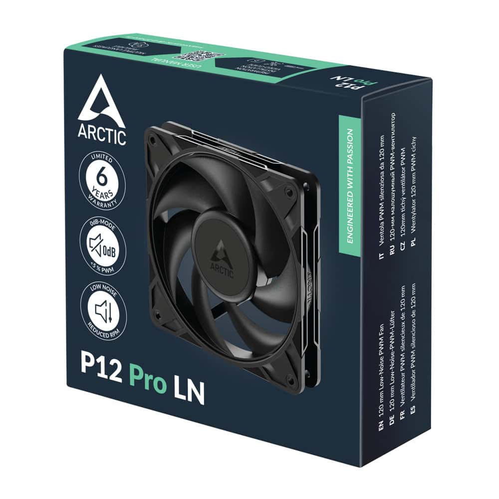 arctic p12 pro ln acfan00348a