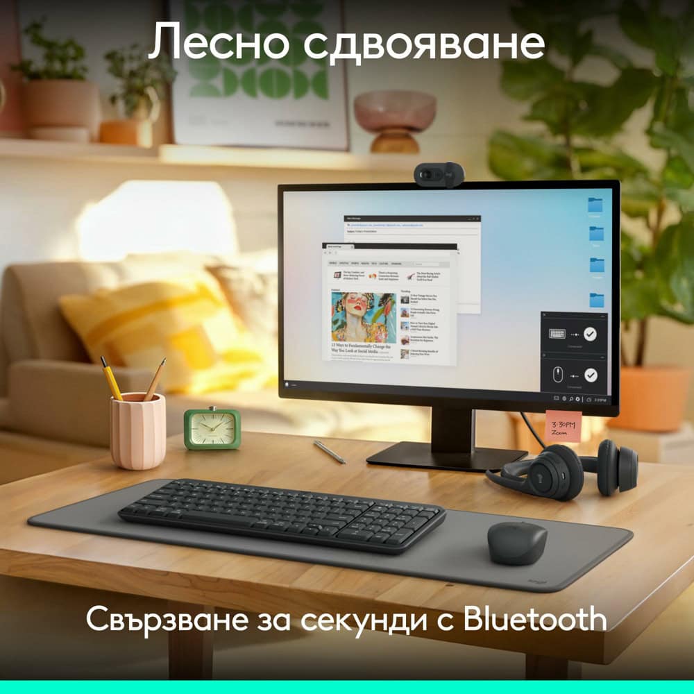 Logitech MK250 Graphite - BG