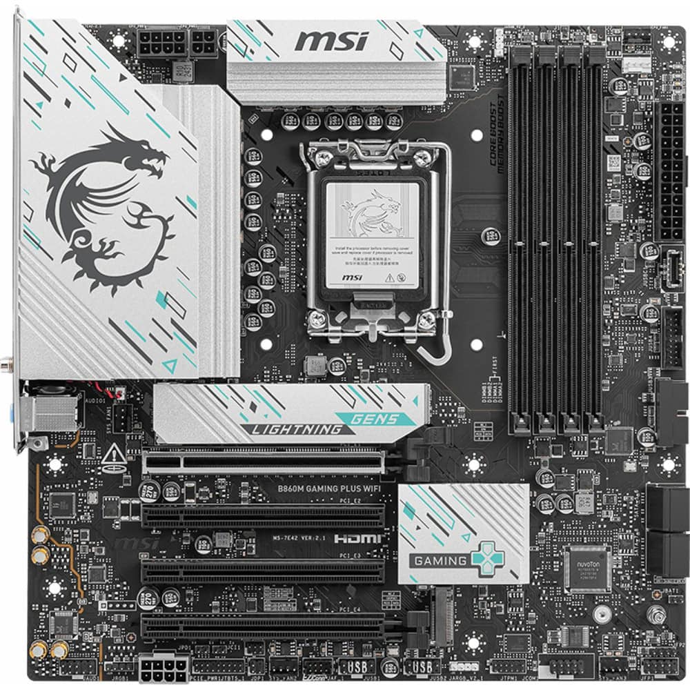 MSI B860M GAMING PLUS WIFI 911-7E42-003