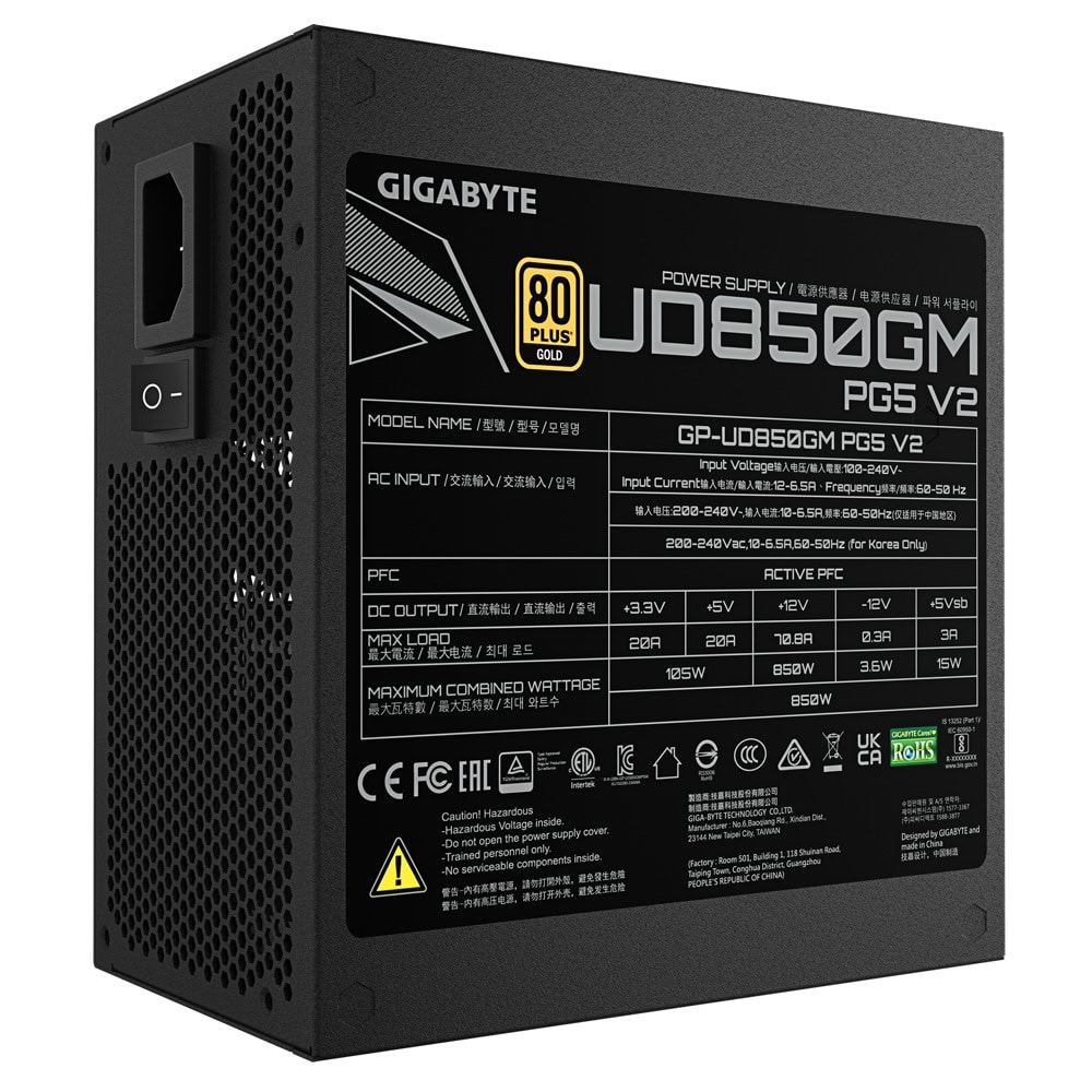 Gigabyte P850GM PG5 V2 GP-UD850GM PG5 V2