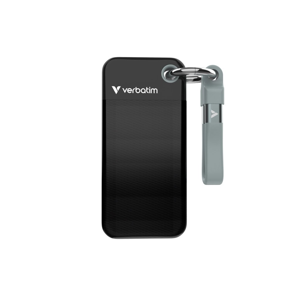 verbatim pocket ssd usb 3.2 512gb black/grey | JAR Computers verbatim pocket ssd usb 3.2 512gb black/grey