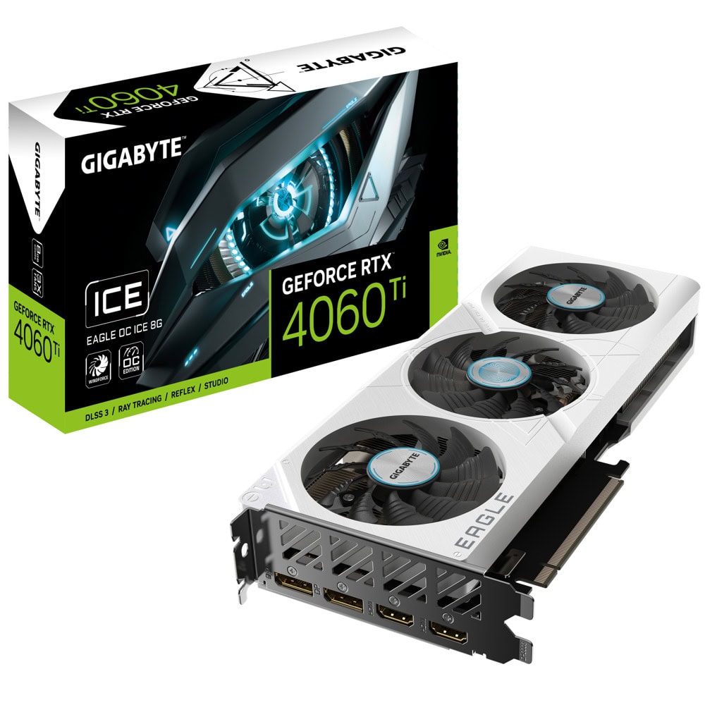 Gigabyte RTX 4060 Ti Eagle Ice OC GV-N406TEAGLEOC