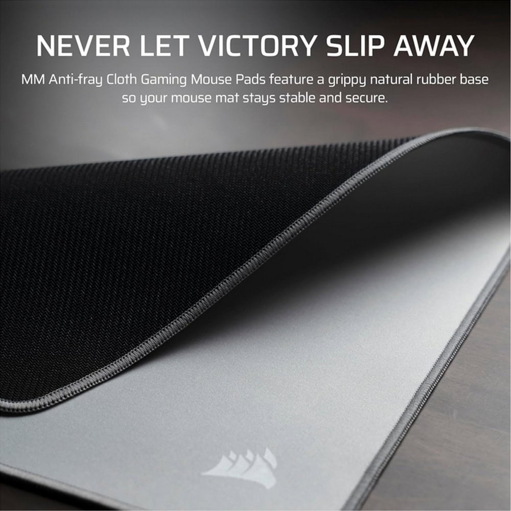 Corsair MM Anti-fray Cloth XL Gray CH-941D045-WW | JAR Computers Corsair MM Anti-fray Cloth XL Gray CH-941D045-WW