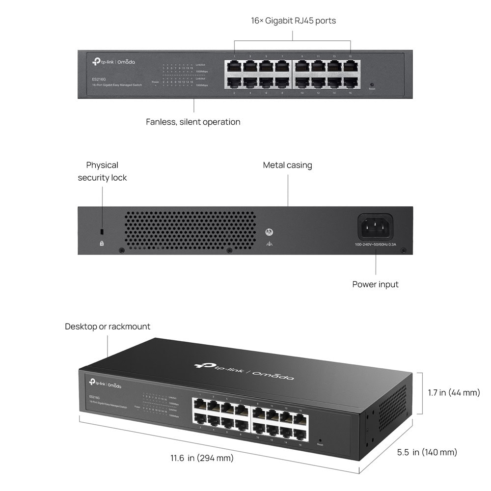 TP-Link Omada ES216G