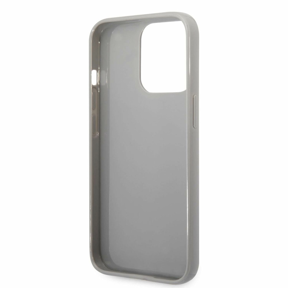 Iridescent Monogram за iPhone 14 Pro сребрист