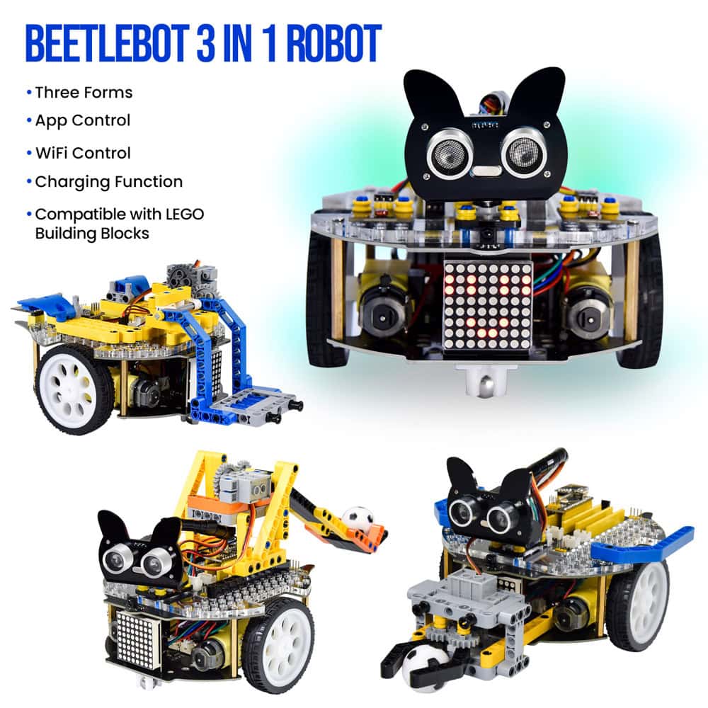 Keyestudio 3 in 1 Beetlebot KS5002