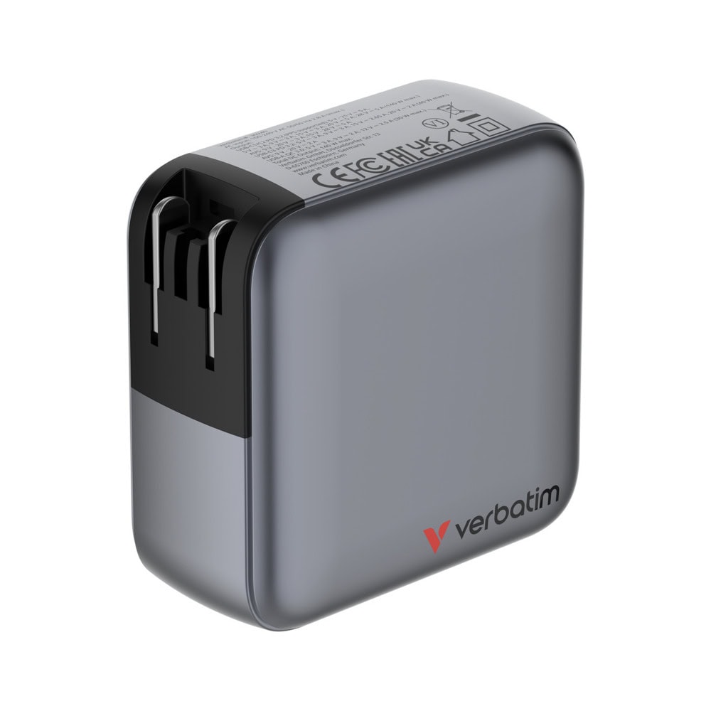 verbatim mini gan charger with display 30240