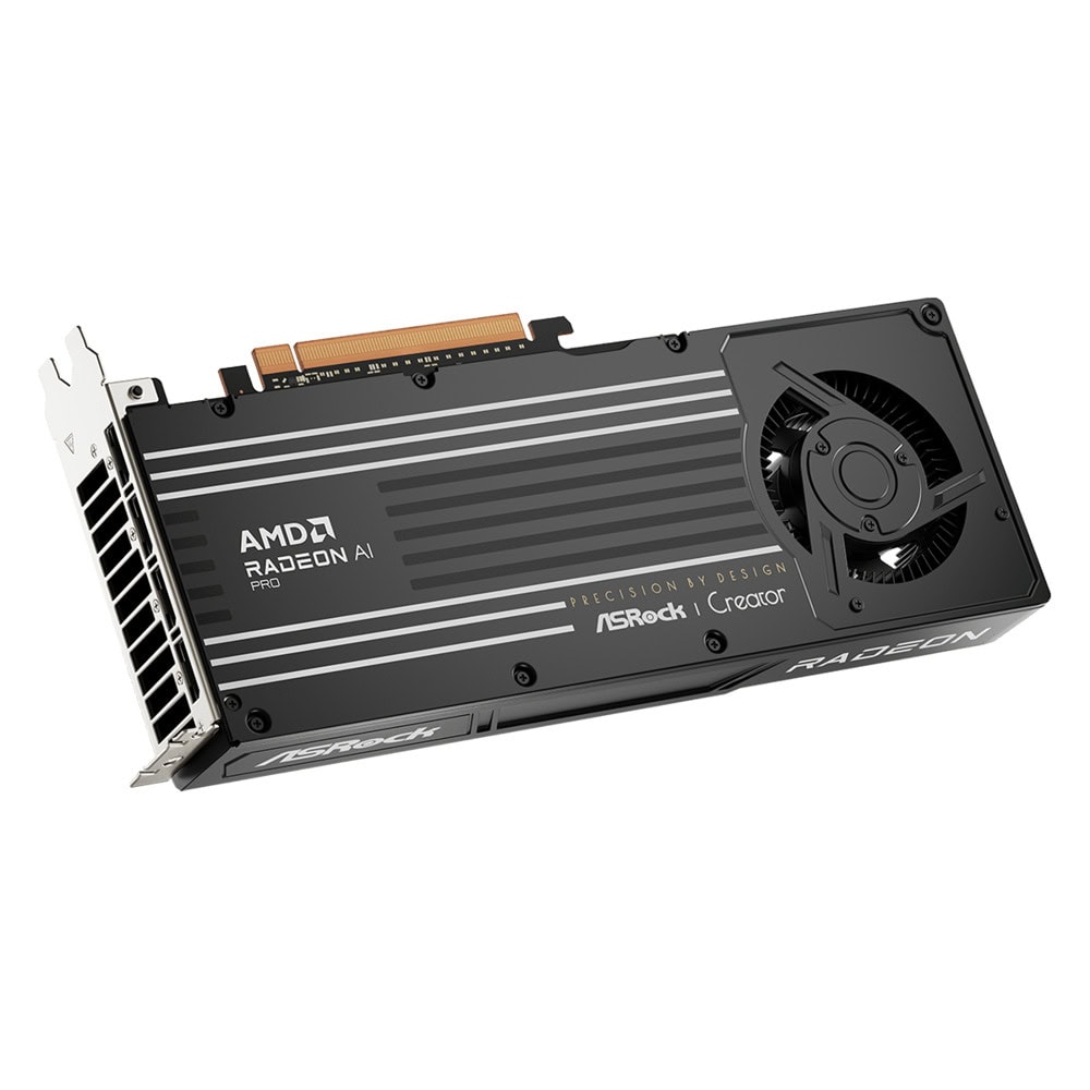 ASRock Radeon AI Pro R9700 Creator R9700 CT 32G