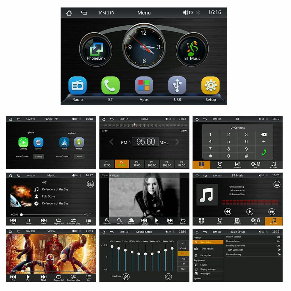 Преносим дисплей за автомобил X600L 13311