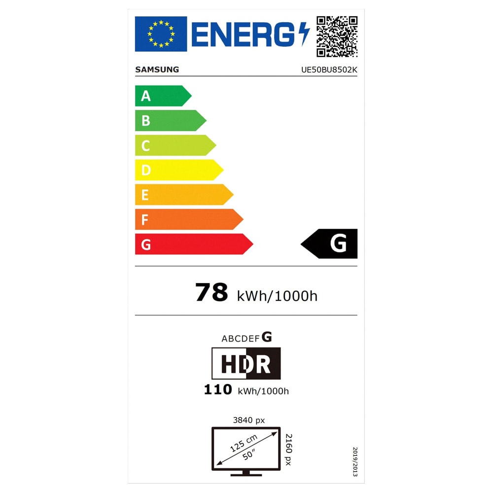 Телевизор Samsung BU8502 UE50BU8502KXXH 50