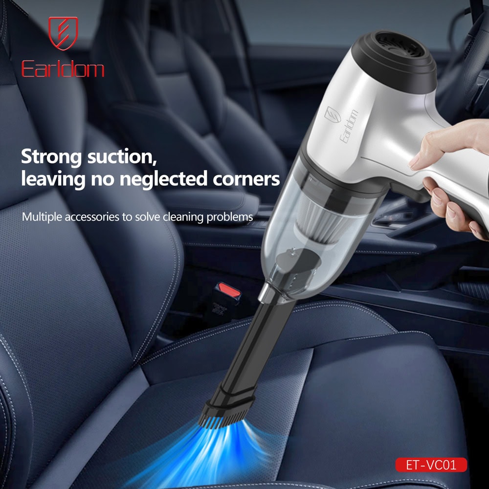 Мини прахосмукачка за кола Earldom ET-VC01 40527